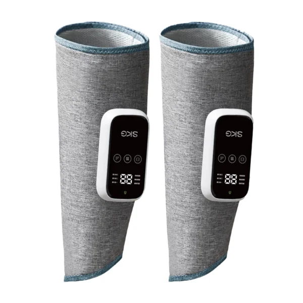 SKG BM3-E calf massager with warming compress (2 pcs. in a set) - grayeng
