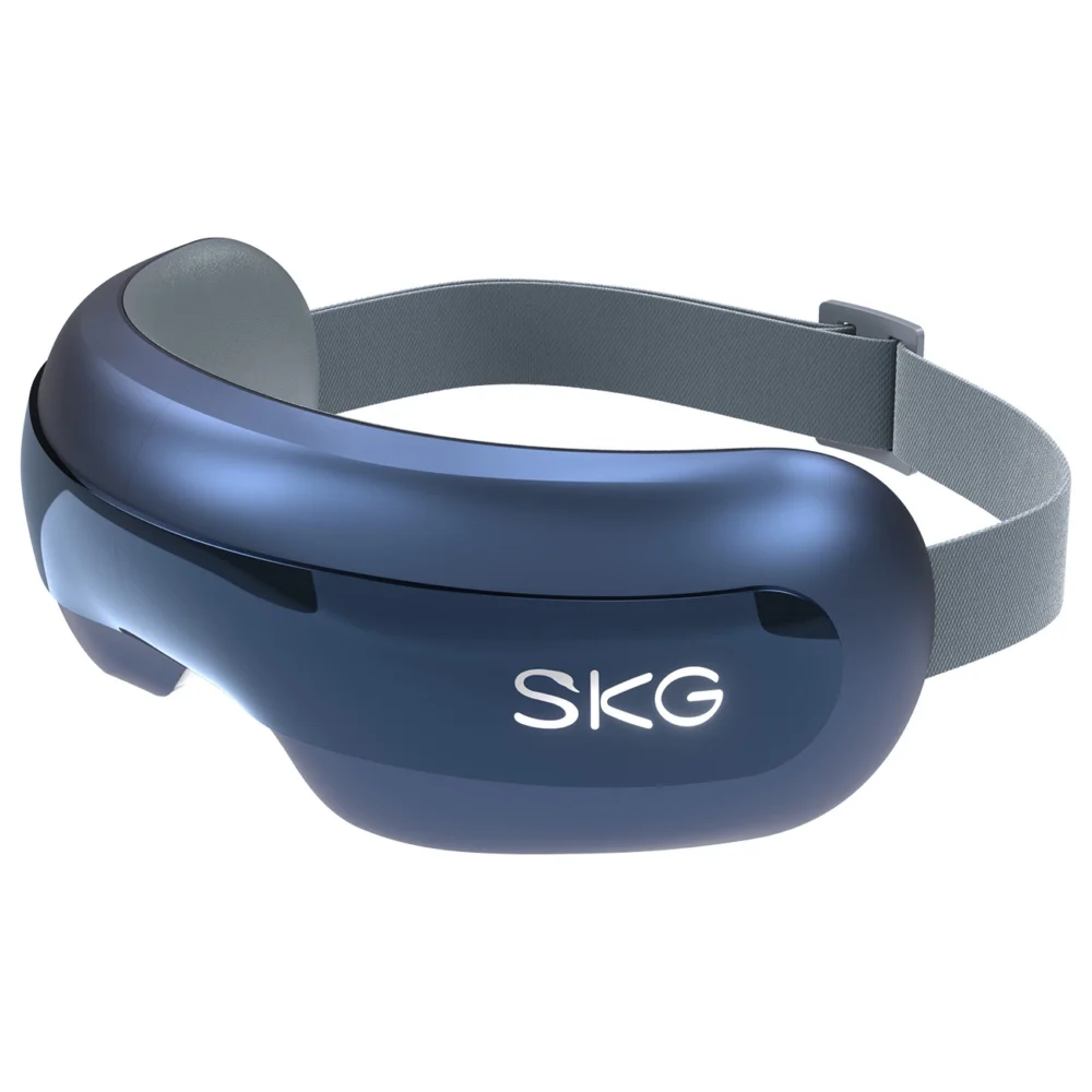 SKG E3 Pro eye and temple massager with vision window - blueeng