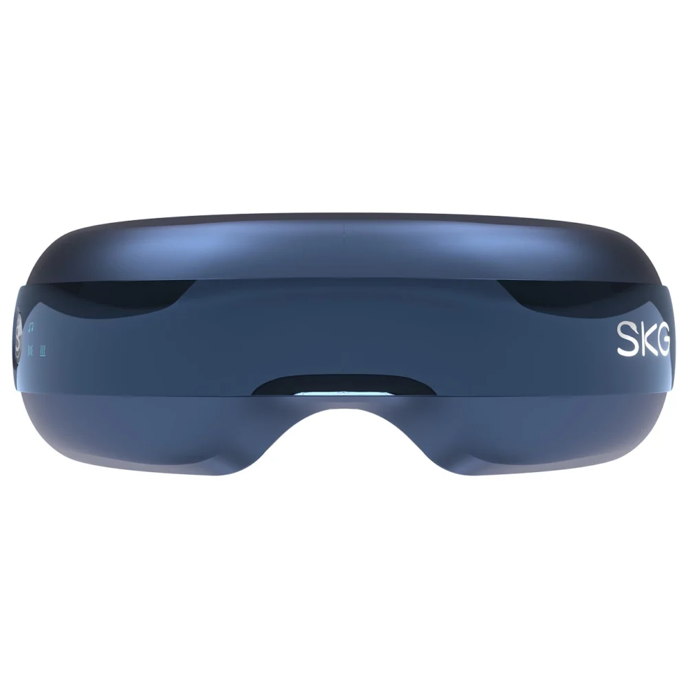 SKG E3 Pro eye and temple massager with vision window - blueeng