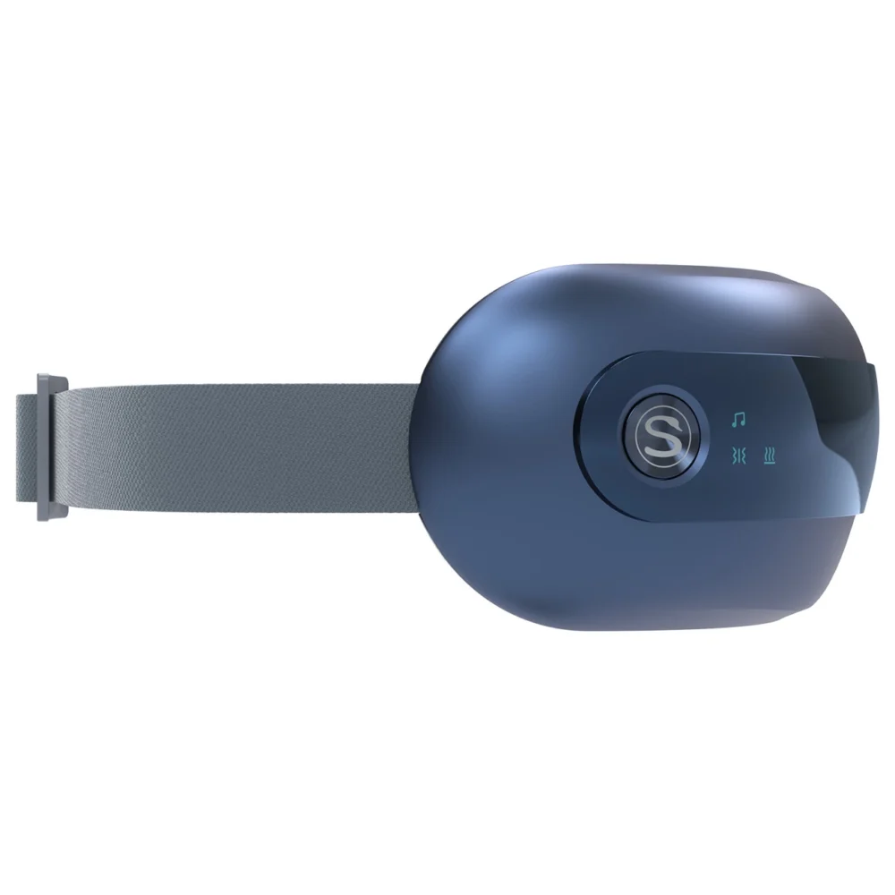 SKG E3 Pro eye and temple massager with vision window - blueeng