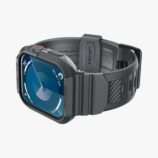 Spigen Rugged Armor Pro Case for Apple Watch 4 / 5 / 6 / 7 / 8 / 9 / SE (44 / 45 mm) - Dark Grayeng
