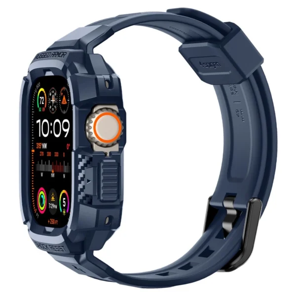 Spigen Rugged Armor Pro Case for Apple Watch Ultra 1 / 2 (49mm) - Navy Blueeng