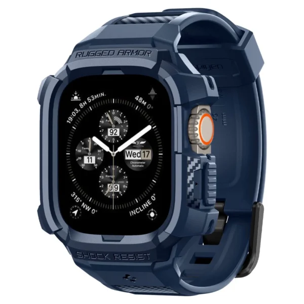 Spigen Rugged Armor Pro Case for Apple Watch Ultra 1 / 2 (49mm) - Navy Blueeng