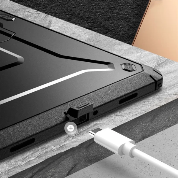 Supcase Unicorn Beetle Pro Case for Samsung Galaxy Tab A9+ 11.0 X210 / X215 / X216 - Blackeng
