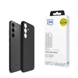 3mk Silicone Case for Samsung Galaxy S24 - blackeng