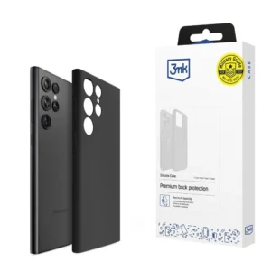 3mk Silicone Case for Samsung Galaxy S24 Ultra - blackeng