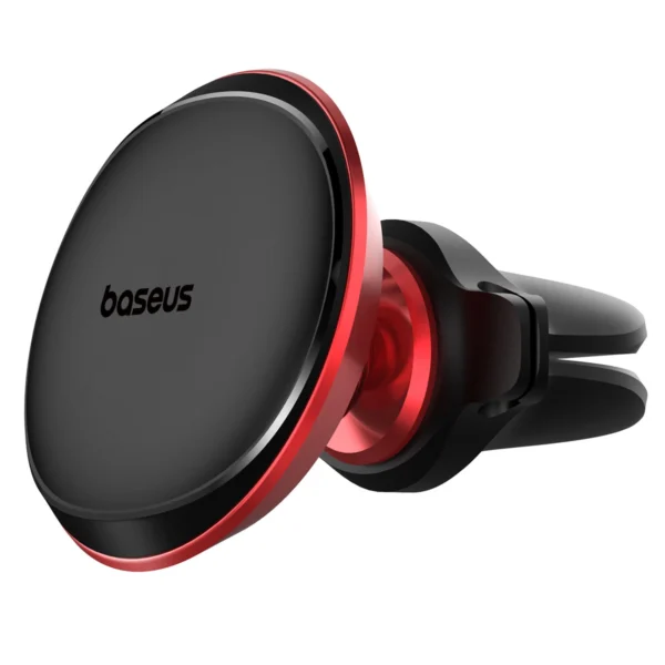 Baseus C40141201913-00 magnetic car holder for air vent - black and redeng