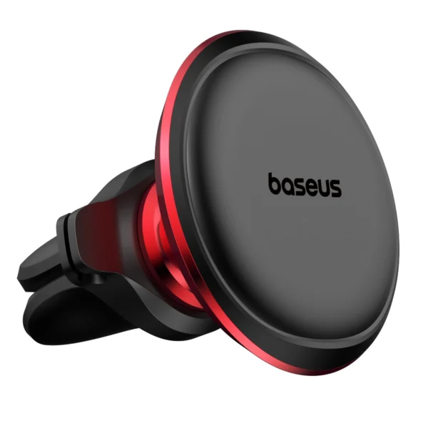 Baseus C40141201913-00 magnetic car holder for air vent - black and redeng