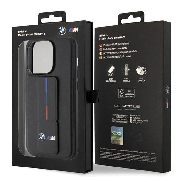 BMW Grip Hot Stamp case for iPhone 15 Pro Max - blackeng