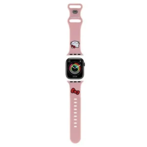 Hello Kitty Silicone Kitty Head Strap for Apple Watch 42/44/45/49mm - Pinkeng