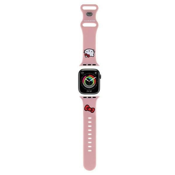 Hello Kitty Silicone Kitty Head Strap for Apple Watch 42/44/45/49mm - Pinkeng