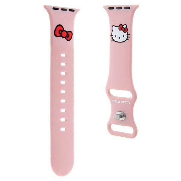 Hello Kitty Silicone Kitty Head Strap for Apple Watch 42/44/45/49mm - Pinkeng