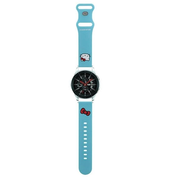 Hello Kitty Silicone Kitty Head strap universal 22mm - blueeng