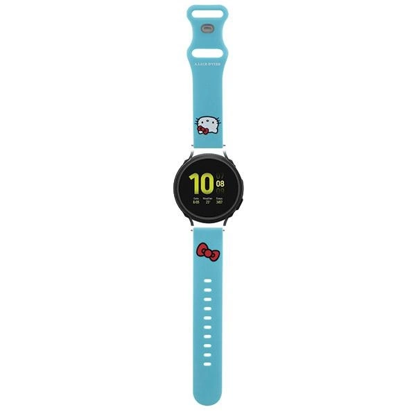 Hello Kitty Silicone Kitty Head strap universal 20mm - blueeng