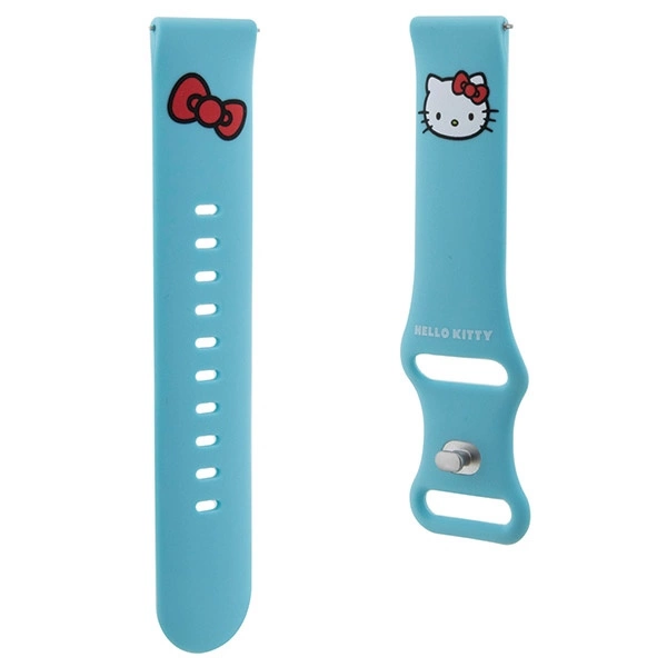 Hello Kitty Silicone Kitty Head strap universal 20mm - blueeng