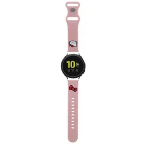 Hello Kitty Silicone Kitty Head strap universal 22mm - pinkeng