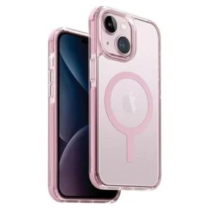 Uniq Combat Magclick Charging case for iPhone 15 / 14 / 13 - pinkeng