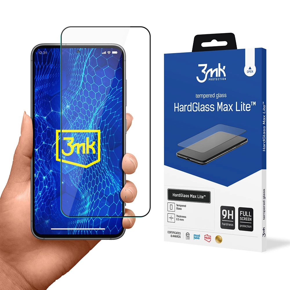 9H 3mk HardGlass Max Lite™ glass for Samsung Galaxy S24+eng