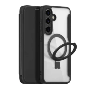 Dux Ducis Skin X Pro case with magnetic ring / stand for Samsung S24+ - blackeng