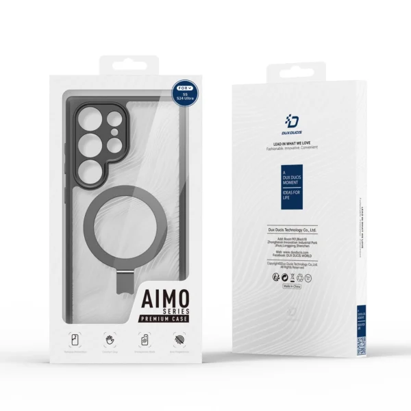Dux Ducis Aimo Mag armored MagSafe case for Samsung Galaxy S24 Ultra - blackeng