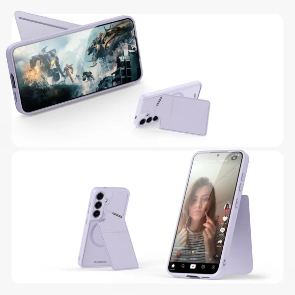 Rafi II Mag case for Samsung S24 - Purpleeng