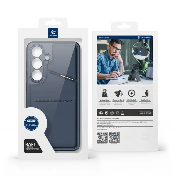 Rafi II Mag case for Samsung S24 Plus - Blueeng