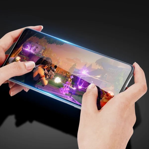 3D Dux Ducis Curved Glass for Samsung S24 - with black frameeng