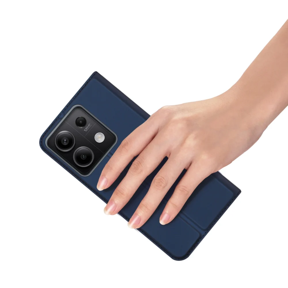 Dux Ducis Skin Pro case with flap and card slot for Xiaomi Redmi Note 13 5G - blueeng