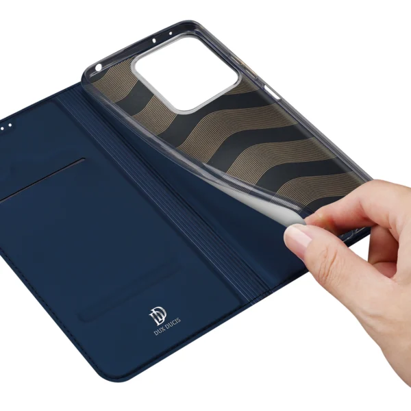 Dux Ducis Skin Pro case with flap and card slot for Xiaomi Redmi Note 13 5G - blueeng