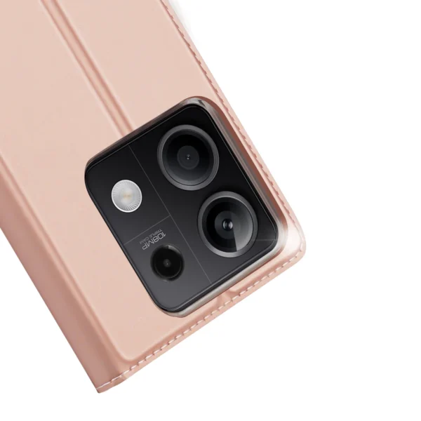 Dux Ducis Skin Pro case with flap and card slot for Xiaomi Redmi Note 13 5G - pinkeng