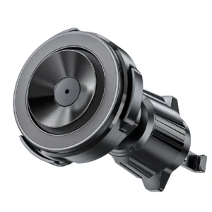Acefast D22 magnetic car holder with suction cup for phone for air vent - blackeng