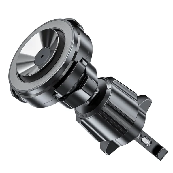 Acefast D22 magnetic car holder with suction cup for phone for air vent - blackeng