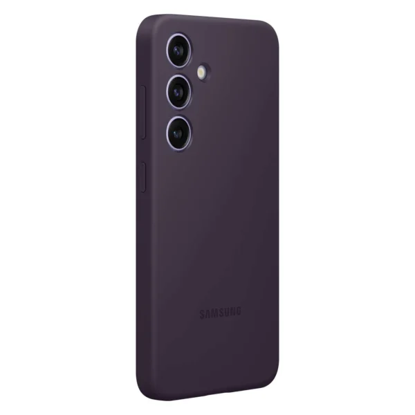 Samsung Silicone Case EF-PS921TEEGWW for Samsung Galaxy S24 - dark purpleeng