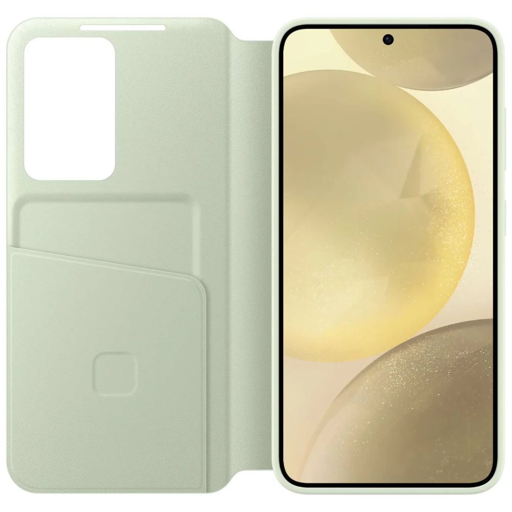 Samsung Smart View Wallet EF-ZS921CGEGWW flip case for Samsung Galaxy S24 - light greeneng