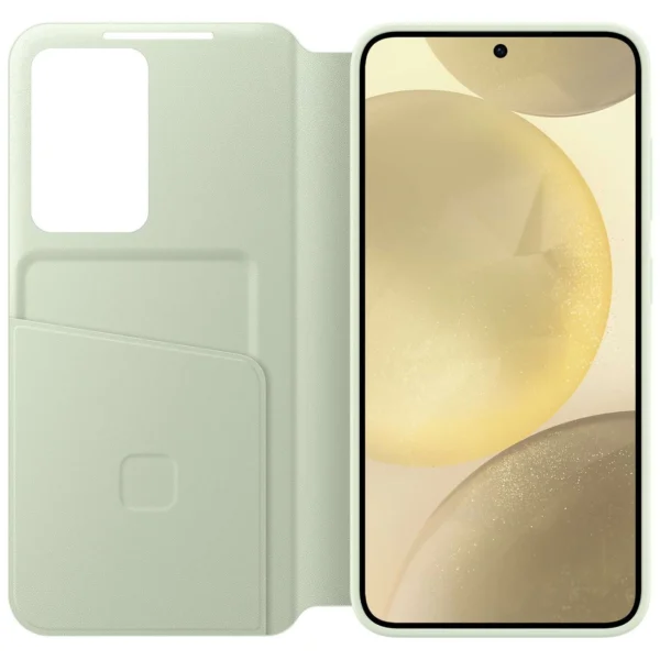 Samsung Smart View Wallet EF-ZS921CGEGWW flip case for Samsung Galaxy S24 - light greeneng