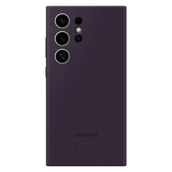 Samsung Silicone Case EF-PS928TEEGWW for Samsung Galaxy S24 Ultra - dark purpleeng