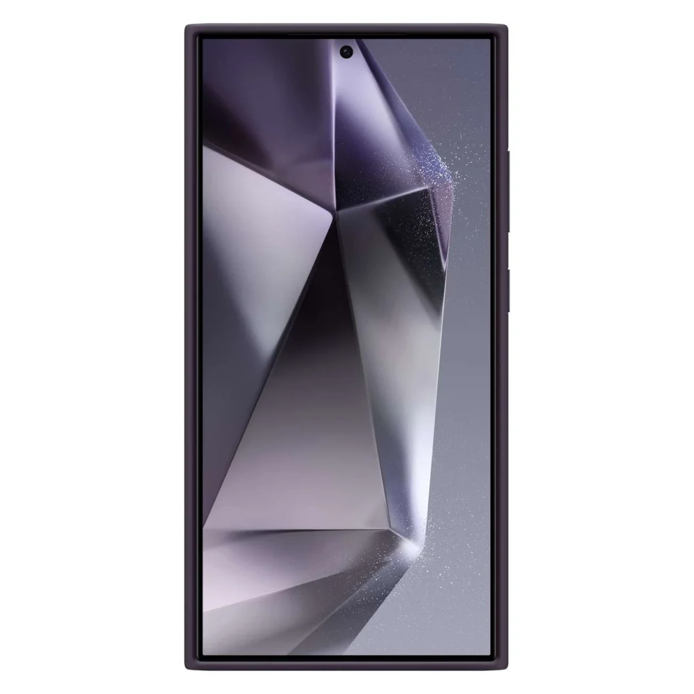 Samsung Silicone Case EF-PS928TEEGWW for Samsung Galaxy S24 Ultra - dark purpleeng