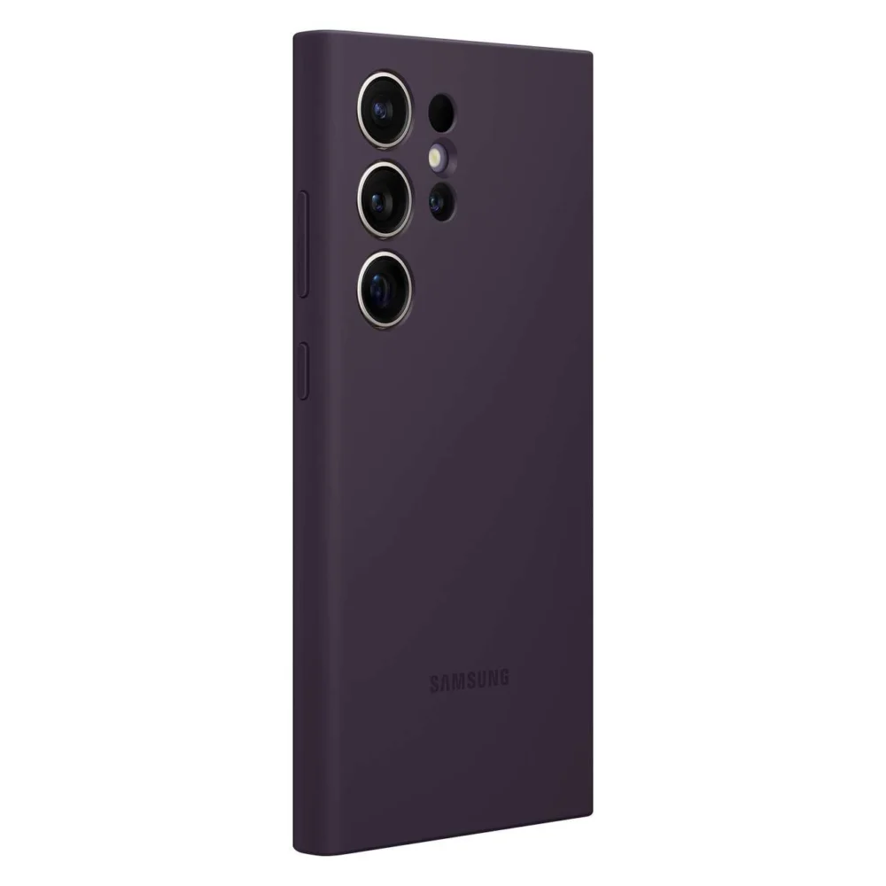 Samsung Silicone Case EF-PS928TEEGWW for Samsung Galaxy S24 Ultra - dark purpleeng