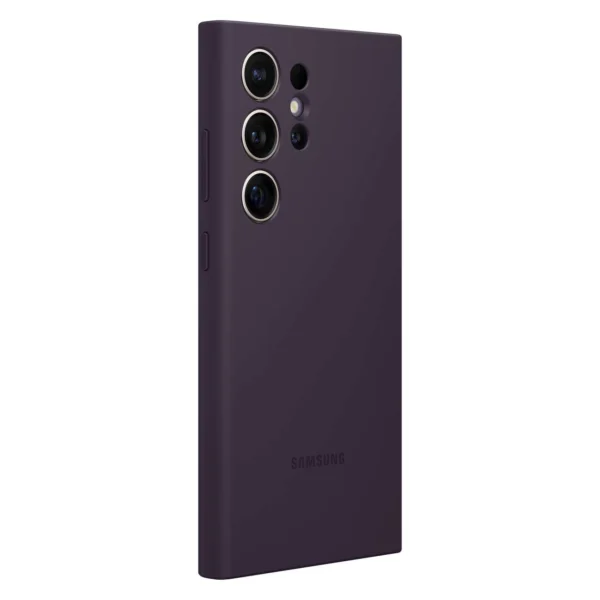 Samsung Silicone Case EF-PS928TEEGWW for Samsung Galaxy S24 Ultra - dark purpleeng