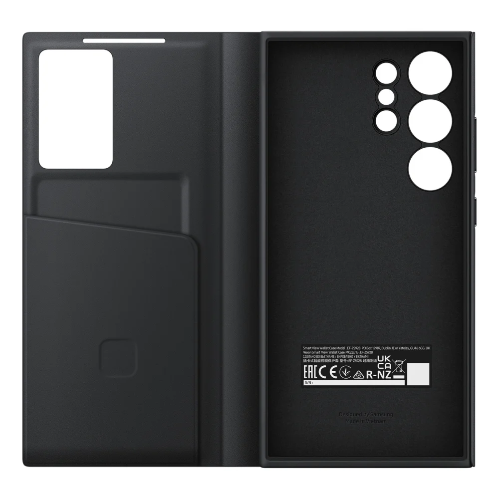 Samsung Smart View Wallet EF-ZS928CBEGWW flip case for Samsung Galaxy S24 Ultra - blackeng