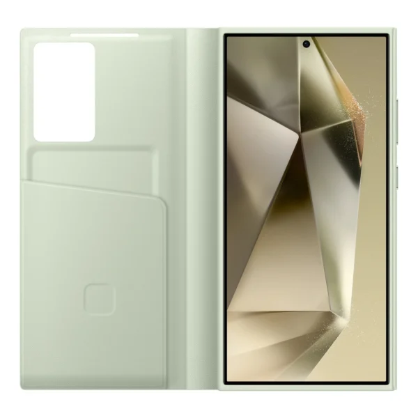 Samsung Smart View Wallet EF-ZS928CGEGWW flip case for Samsung Galaxy S24 Ultra - light greeneng