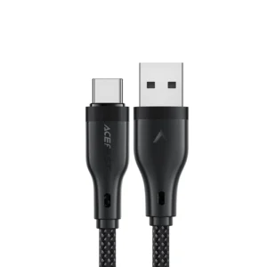 Acefast C8-04 USB-A / USB-C 3A cable 1.2m - blackeng