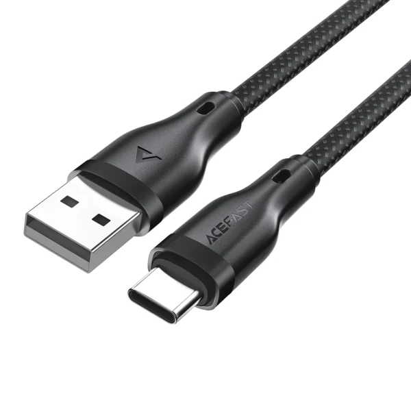 Acefast C8-04 USB-A / USB-C 3A cable 1.2m - blackeng
