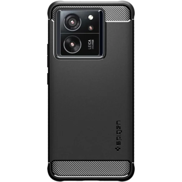 Spigen Rugged Armor case for Xiaomi 13T / 13T Pro - matte blackeng