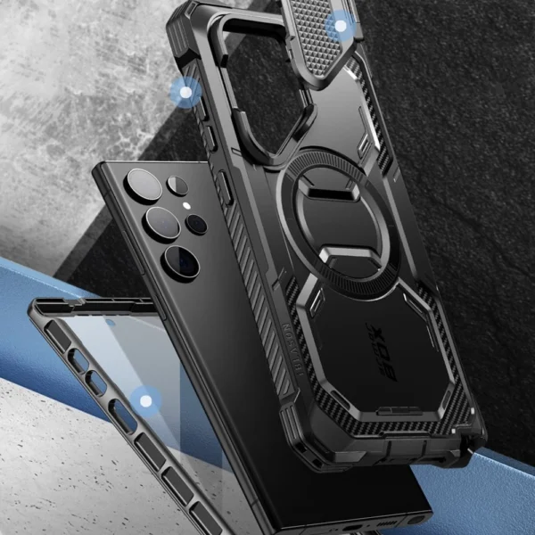 Supcase IBLSN Armorbox Mag with MagSafe for Samsung Galaxy S24 Ultra - Blackeng