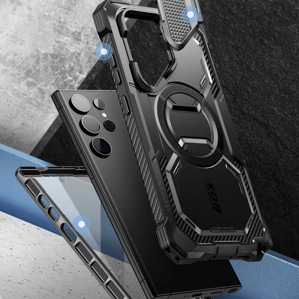 Supcase IBLSN Armorbox Mag with MagSafe for Samsung Galaxy S24 Ultra - Blackeng