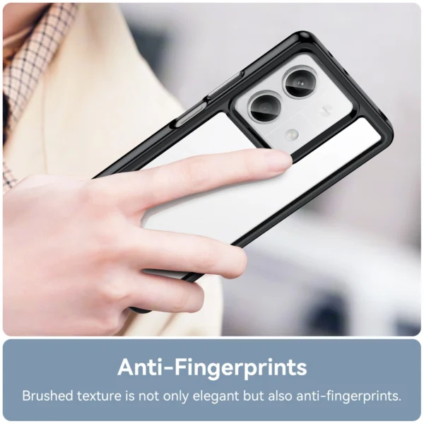 Outer Space Case with gel frame for Xiaomi Redmi Note 13 Pro - blackeng