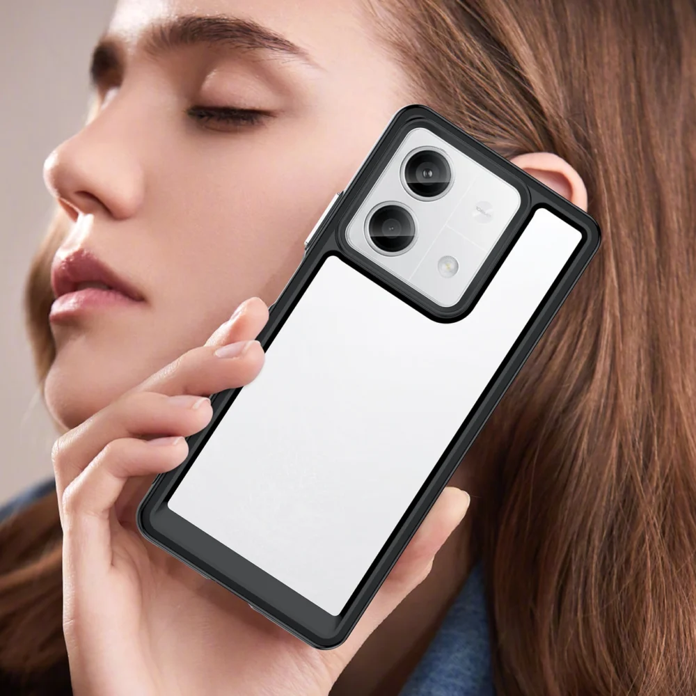 Outer Space Case with gel frame for Xiaomi Redmi Note 13 Pro - blackeng