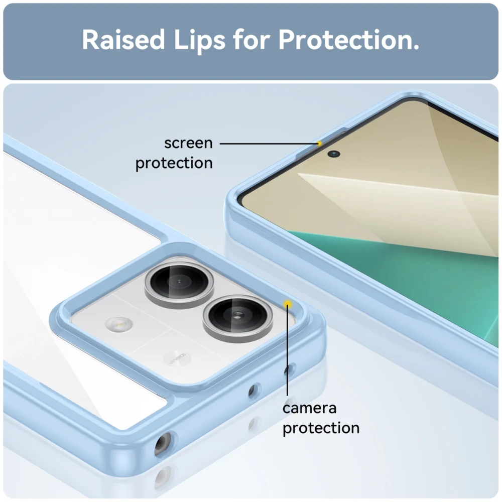 Outer Space Case with gel frame for Xiaomi Redmi Note 13 Pro - blueeng