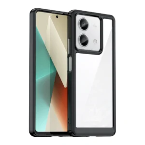 Outer Space Case with gel frame for Xiaomi Redmi Note 13 Pro+ - blackeng